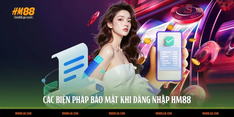Các biện pháp bảo mật khi đăng nhập HM88