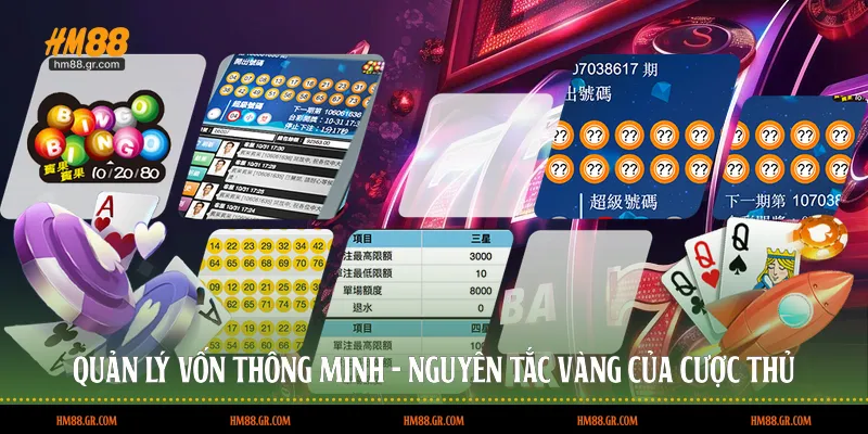Quản lý vốn thông minh - Nguyên tắc vàng của cược thủ