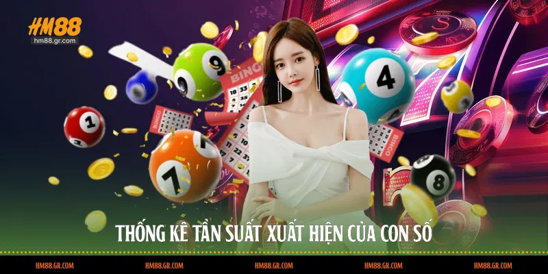 Thống kê tần suất xuất hiện của con số